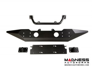 Jeep Wrangler JL Spartan Front Bumper w/ High Clearance Ends & Tube Overrider